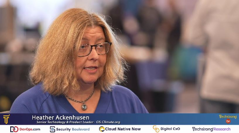 Techstrong.TV Interviews Heather Ackenhusen, OS-Climate | OSS North America 2023